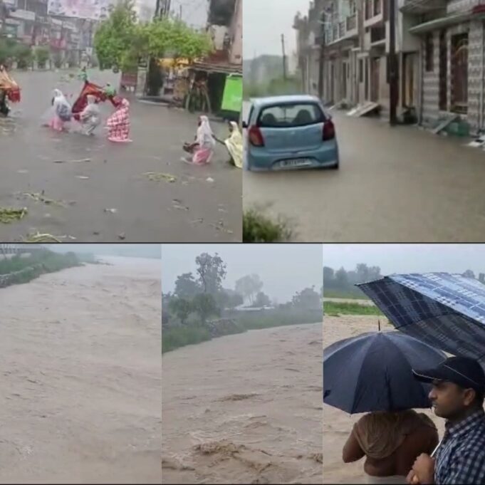 भारी बारिश ने मचाई तबाही, हरिद्वार नगर में जलभराव के साथ बरसाती नदिया भी उफान पर, जनजीवन बुरी तरह हुआ अस्त-व्यस्त