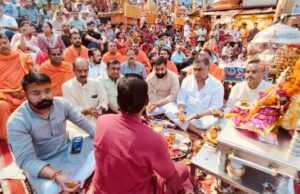 मिशन चन्द्रायन की सफलता पर देश भर में जश्न, हरिद्धार में विशेष रूप से किया गंगा पूजन