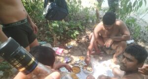 राजाजी के प्रतिबंधित छेत्र में शराबियों का आतंक, हुड़दंग मचा रहे शराबियों ने वन कर्मी से की अभद्रता