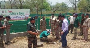 विश्व पर्यावरण दिवस पर विविध स्थानों में हुआ पौध रोपण, पर्यावरण बचाने का लिया संकल्प