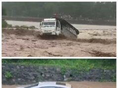 बारिश बनी कहर कहीं बही कार, तो कहीं कांवड़ियों का ट्रक