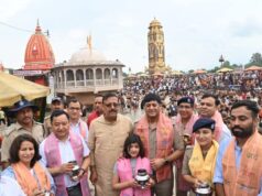 22 जुलाई से शुरू हुआ कांवड़ मेला हुआ सम्पन्न , डीएम एसएसपी ने की पूजा अर्चना