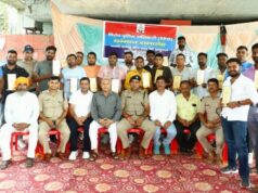 कांवड़ मेला सकुशल संपन्न, SPO सम्मानित हुए सम्मानित