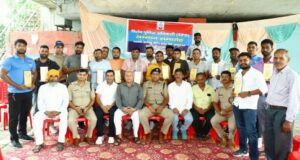 कांवड़ मेला सकुशल संपन्न, SPO सम्मानित हुए सम्मानित