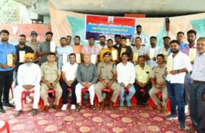 कांवड़ मेला सकुशल संपन्न, SPO सम्मानित हुए सम्मानित