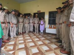 राष्ट्रीय वन शहीद दिवस , चीला व मोतीचूर रेंज मे शहीदो को दी गयी श्रद्धांजलि