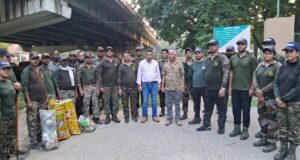 राजाजी की विभिन्न रेंजो मे चलाया गया स्वछता सेवा अभियान, छात्र छात्राओं ने ली स्वछता रखने की शपथ