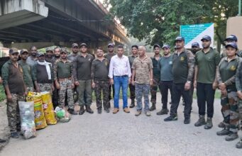 राजाजी की विभिन्न रेंजो मे चलाया गया स्वछता सेवा अभियान, छात्र छात्राओं ने ली स्वछता रखने की शपथ