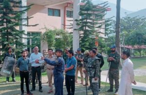 दीपावली से पूर्व अधिकारियों ने किया माणिकनाथ रेंज का निरीक्षण, गुलदार प्रभावित क्षेत्रों मे विशेष निगरानी पर जोर