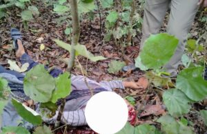 जंगल मे मिला युवक का शव, किसने किया शिकार , वन महकमा जुटा जांच मे