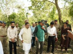 दो बाघो की मौत के बाद मौके पर पंहुचे वन मंत्री, लापरवाह वन कर्मियों पर गाज गिरना तय
