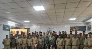 मानसून की दस्तक से पूर्व अलर्ट मोड मे वन कर्मी, क्विक रिस्पांस टीम को किया गया प्रशिक्षित